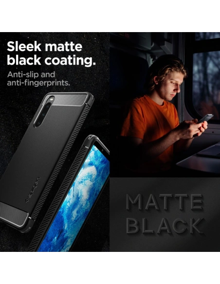 Spigen Rugged Armor Sony Xperia V Matte Black