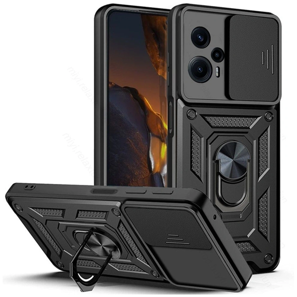 Etui Tech Protect CamShield Pro Xiaomi POCO F5 Black