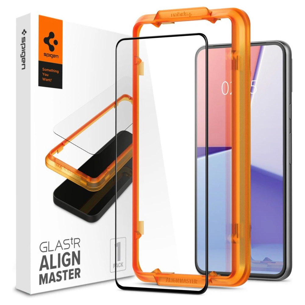 Szk O Hartowane Spigen Glas Tr Alignmaster Fc Google Pixel Black