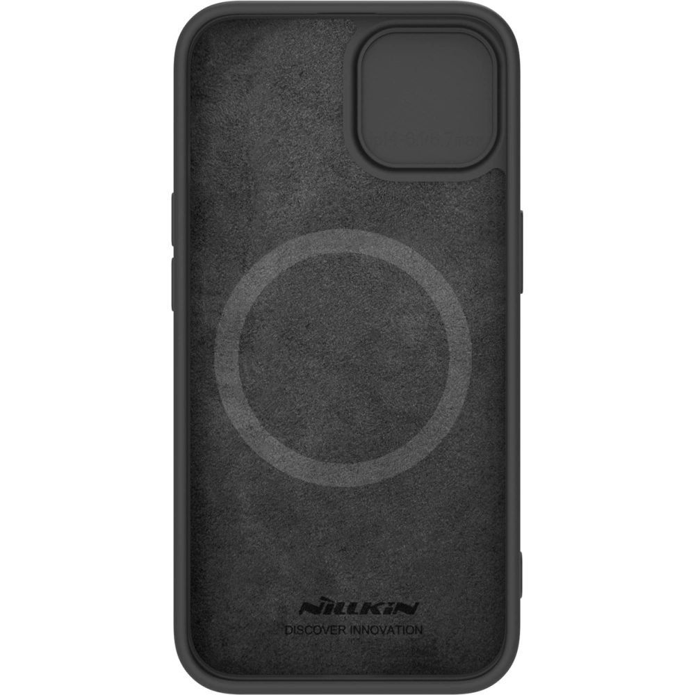 Nillkin CamShield Silky Silicone Case Apple IPhone 15 Black