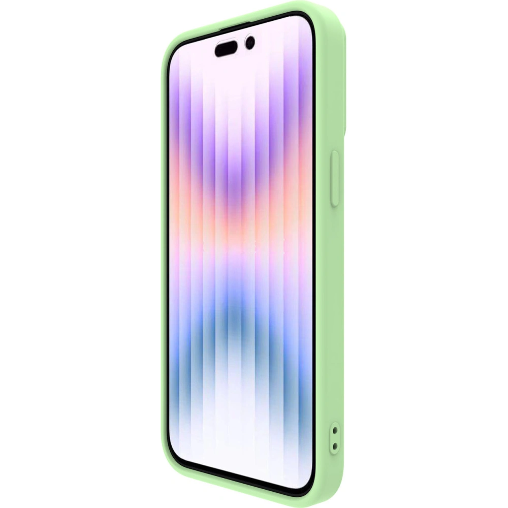 Nillkin CamShield Silky Silicone Case Apple IPhone 15 Pro Mint