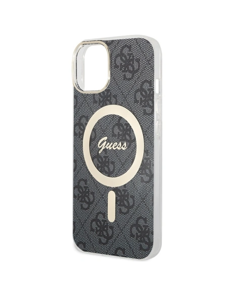 Guess Guhmp Sh Stk Apple Iphone Hardcase Iml G Magsafe Black