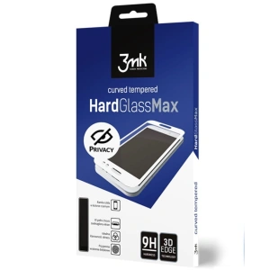 Kup 3MK Apple Gehärtetes Glas HardGlass Max Datenschutz iPhone 8 schwarz - 3MK474 - {ean13} - Sklep Home Screen