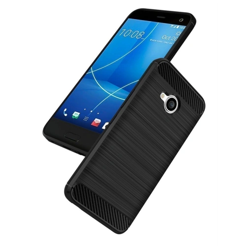 Etui HS Case SOLID TPU HTC U11 Life Black + Szkło