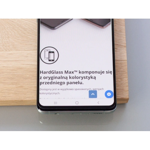 Kup 3MK Samsung Gehärtetes Glas HardGlass Max Sensor-Dot Galaxy S10 schwarz - 3MK525 - {ean13} - Sklep Home Screen