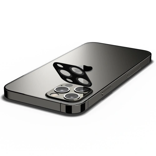 Kup Szkło hartowane na aparat Spigen Optik Camera Lens Apple iPhone 12 Pro Max Black - SPN1376BLK - {ean13} - Sklep Home Screen