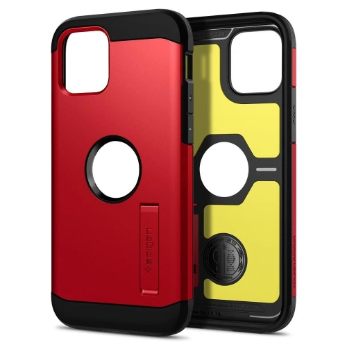 Kup Etui Spigen Tough Armor Apple iPhone 12 mini Piros - SPN1378RED - {ean13} - Sklep Home Screen
