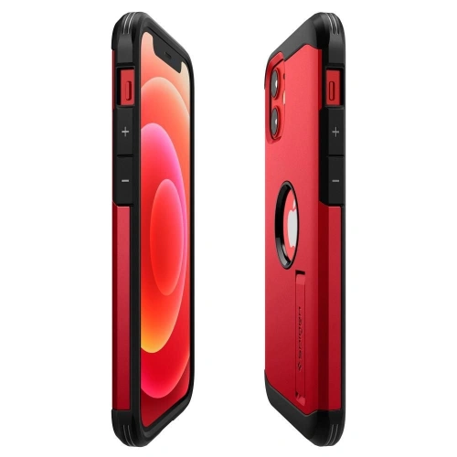 Kup Etui Spigen Tough Armor Apple iPhone 12 mini Piros - SPN1378RED - {ean13} - Sklep Home Screen