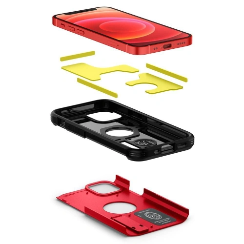 Kup Etui Spigen Tough Armor Apple iPhone 12 mini Piros - SPN1378RED - {ean13} - Sklep Home Screen