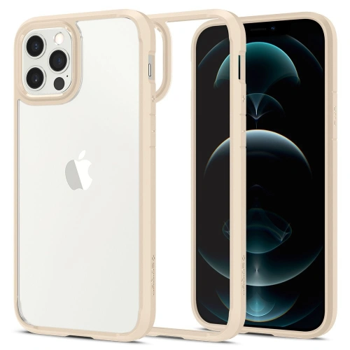 Kup Spigen Apple Tasche Ultra Hybrid iPhone 12/12 Pro Sand Beige - SPN1380SNDBEI - {ean13} - Sklep Home Screen