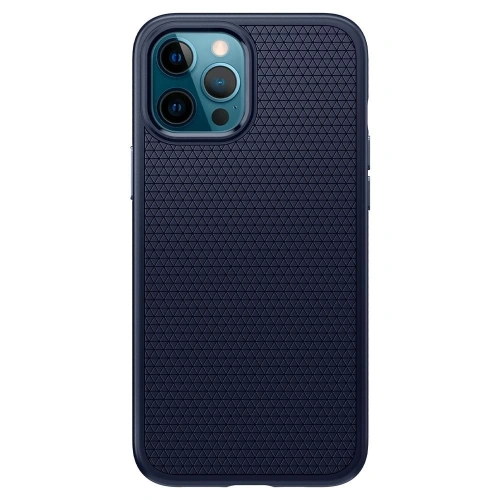 Kup Etui Spigen Liquid Air Apple iPhone 12 Pro Max Navy Blue - SPN1384BLU - {ean13} - Sklep Home Screen