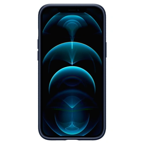 Kup Spigen Apple Tasche Liquid Air iPhone 12 Pro Max Marineblau - SPN1384BLU - {ean13} - Sklep Home Screen