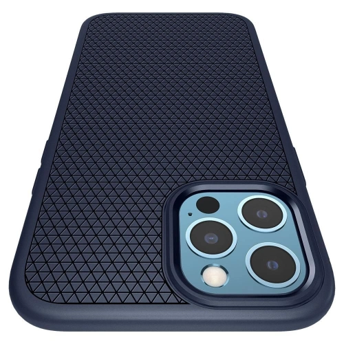 Kup Etui Spigen Liquid Air Apple iPhone 12 Pro Max Navy Blue - SPN1384BLU - {ean13} - Sklep Home Screen