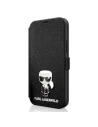Kup Etui Karl Lagerfeld KLFLBKP12SIKMSBK Apple iPhone 12 mini černý/black book Saffiano Ikonik Metal - KLD412BLK - {ean13} - Sklep Home Screen