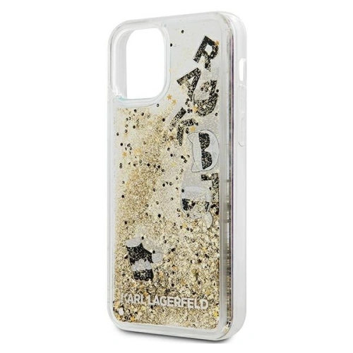 Kup Etui Karl Lagerfeld KLHCP12LROGO Apple iPhone 12 Pro Max arany/Gold kemény tok Glitter Charms - KLD414GLD - {ean13} - Sklep Home Screen