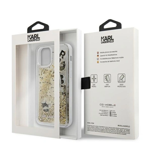 Kup Etui Karl Lagerfeld KLHCP12LROGO Apple iPhone 12 Pro Max arany/Gold kemény tok Glitter Charms - KLD414GLD - {ean13} - Sklep Home Screen