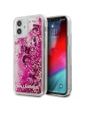 Etui Karl Lagerfeld KLHCP12SROPI Apple iPhone 12 mini růžový/pink hardcase Glitter Charms