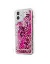 Kup Etui Karl Lagerfeld KLHCP12SROPI Apple iPhone 12 mini różowy/pink hardcase Glitter Charms - KLD416PNK - {ean13} - Sklep Home Screen