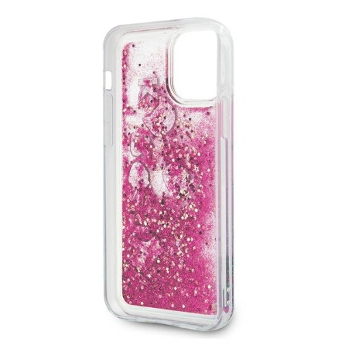 Kup Etui Karl Lagerfeld KLHCP12SROPI Apple iPhone 12 mini rózsaszín/pink kemény tok Glitter Charms - KLD416PNK - {ean13} - Sklep Home Screen