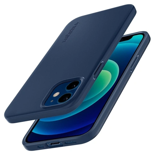 Buy Spigen Thin Fit Apple iPhone 12 mini Navy Blue - SPN1387BLU - {ean13} - Home Screen Store Europe