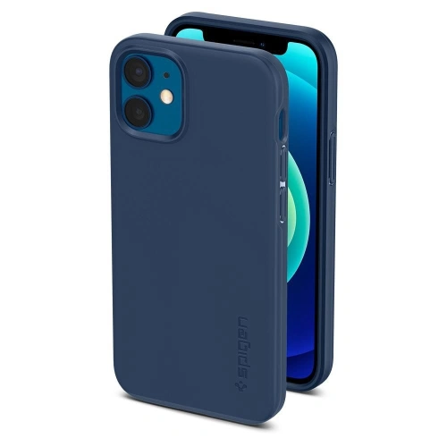 Buy Spigen Thin Fit Apple iPhone 12 mini Navy Blue - SPN1387BLU - {ean13} - Home Screen Store Europe