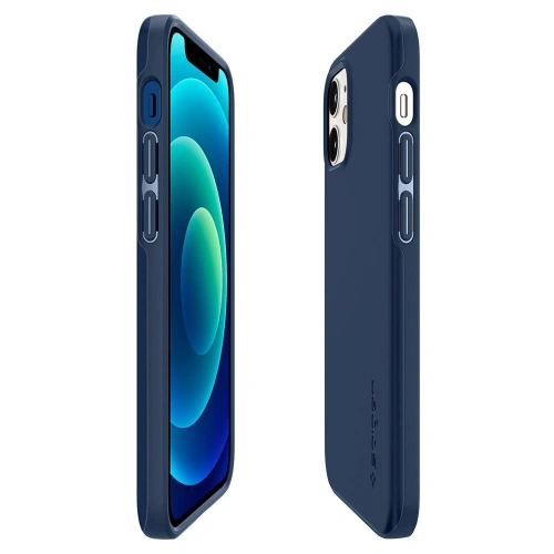 Buy Spigen Thin Fit Apple iPhone 12 mini Navy Blue - SPN1387BLU - {ean13} - Home Screen Store Europe