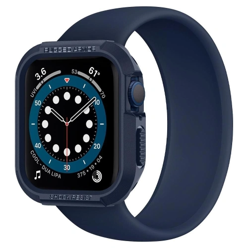 Kup Etui Spigen Rugged Armor Apple Watch 4/5/6/7/SE 44/45mm Námořnická modrá - SPN1389BLU - {ean13} - Sklep Home Screen