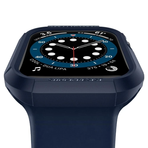 Kup Etui Spigen Rugged Armor Apple Watch 4/5/6/7/SE 44/45mm Námořnická modrá - SPN1389BLU - {ean13} - Sklep Home Screen