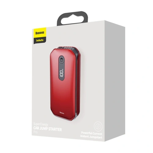 Kup Powerbank / Indító Baseus Super Energy Autó Indítókészülék, 12000mAh, 1000A, USB (piros) - BSU1958RED - {ean13} - Sklep Home Screen