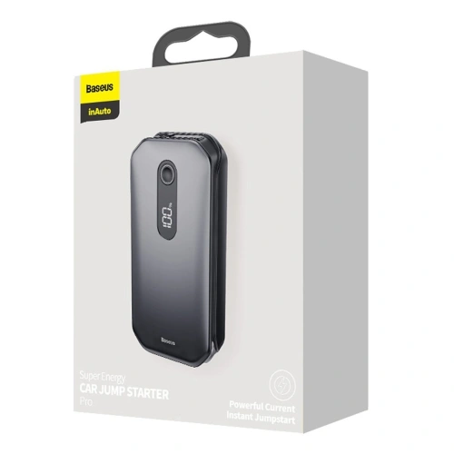 Kup Powerbank / Rozrusznik Baseus Super Energy Car Jump Starter, 12000mAh, 1000A, USB (černý) - BSU1959BLK - {ean13} - Sklep Home Screen