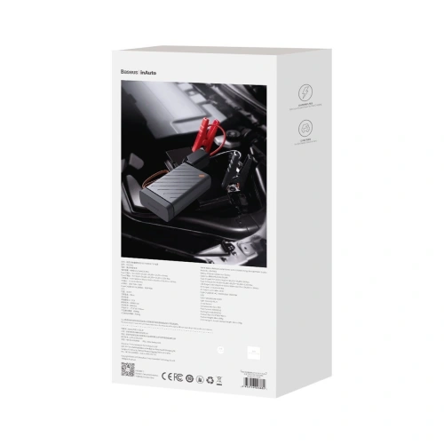Kup Powerbank / Indító Baseus Reboost Jump Starter, 220V/100W (fekete) - BSU1960BLK - {ean13} - Sklep Home Screen