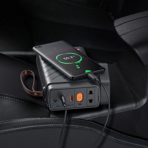Kup Baseus Powerbank / Starter Reboost Jump Starter, 220V/100W (schwarz) - BSU1960BLK - {ean13} - Sklep Home Screen