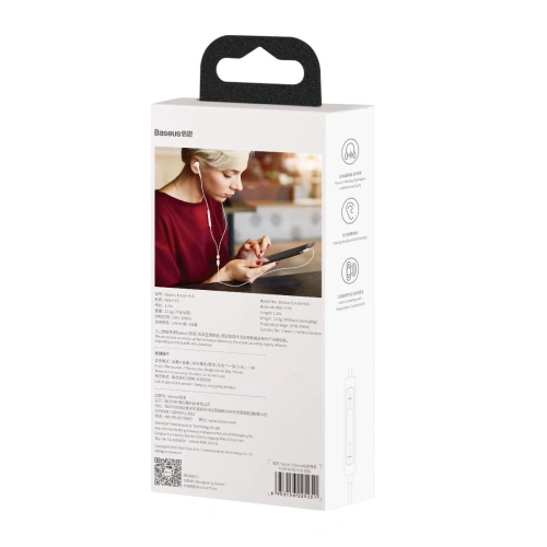 Buy Baseus Encok Earphone H16 White - BSU1942WHT - {ean13} - Home Screen Store Europe