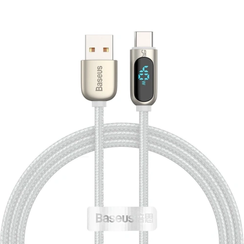 Kup Baseus USB zu USB-C Kabel Display, 5A, 1m (weiß) - BSU1961WHT - {ean13} - Sklep Home Screen