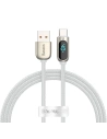 Kabel USB do USB-C Baseus Display, 5A, 1m (bílý)