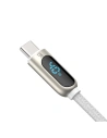 Kup Kabel USB do USB-C Baseus Display, 5A, 1m (biały) - BSU1961WHT - {ean13} - Sklep Home Screen