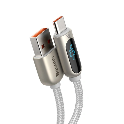 Kup Baseus USB zu USB-C Kabel Display, 5A, 1m (weiß) - BSU1961WHT - {ean13} - Sklep Home Screen