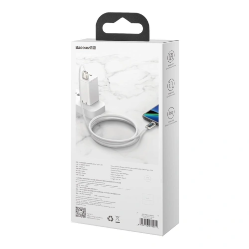 Kup Baseus USB zu USB-C Kabel Display, 5A, 1m (weiß) - BSU1961WHT - {ean13} - Sklep Home Screen
