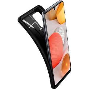 Kup Etui Spigen Rugged Armor Samsung Galaxy A42 5G Matte Black - SPN1393BLK - {ean13} - Sklep Home Screen