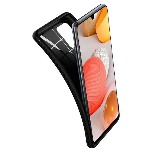 Kup Etui Spigen Rugged Armor Samsung Galaxy A42 5G Negru Mat - SPN1393BLK - {ean13} - Sklep Home Screen