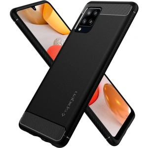 Kup Etui Spigen Rugged Armor Samsung Galaxy A42 5G Matte Black - SPN1393BLK - {ean13} - Sklep Home Screen