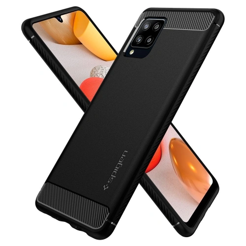 Kup Etui Spigen Rugged Armor Samsung Galaxy A42 5G Negru Mat - SPN1393BLK - {ean13} - Sklep Home Screen