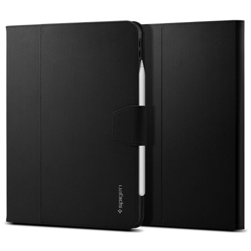 Kup Etui Spigen Liquid Air Folio Apple iPad Air 10.9 2020/2022 (4. și 5. generație) / iPad Air 11 2024 (6. generație) Negru - SPN1394BLK - {ean13} - Sklep Home Screen