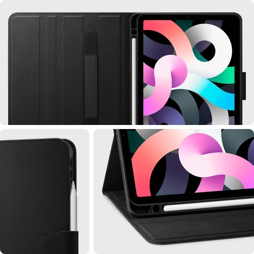 Kup Spigen Apple Tasche Liquid Air Folio iPad Air 10.9 2020/2022 (4. & 5. Generation) / iPad Air 11 2024 (6. Generation) Schwarz - SPN1394BLK - {ean13} - Sklep Home Screen