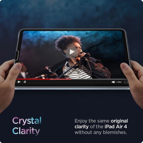 Kup Sticlă întărită Spigen GLAS.tR ez Fit Apple iPad Air 10.9 2020/2022 (a 4-a și a 5-a generație) / iPad Air 11 2024 (a 6-a generație) - SPN1395 - {ean13} - Sklep Home Screen