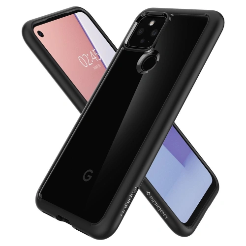 Kup Etui Spigen Ultra Hybrid Google Pixel 5 Matt Fekete - SPN1396BLK - {ean13} - Sklep Home Screen