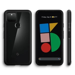 Buy Spigen Ultra Hybrid Google Pixel 5 Matte Black - SPN1396BLK - {ean13} - Home Screen Store Europe
