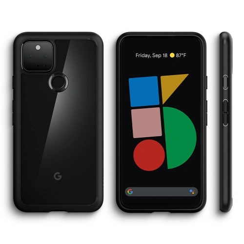 Kup Spigen Hülle Ultra Hybrid Google Pixel 5 Mattschwarz - SPN1396BLK - {ean13} - Sklep Home Screen