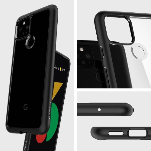 Kup Spigen Hülle Ultra Hybrid Google Pixel 5 Mattschwarz - SPN1396BLK - {ean13} - Sklep Home Screen
