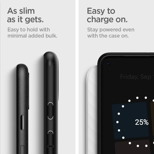 Kup Etui Spigen Ultra Hybrid Google Pixel 5 Matt Fekete - SPN1396BLK - {ean13} - Sklep Home Screen